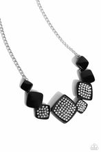 Load image into Gallery viewer, Twinkling Tables - Black Necklace
