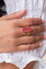 Load image into Gallery viewer, Mineral Masterpiece - Pink Ring