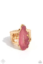 Load image into Gallery viewer, Mineral Masterpiece - Pink Ring