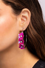 Load image into Gallery viewer, Ethereal Embellishment - Pink Earring