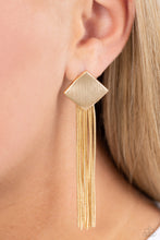 Load image into Gallery viewer, Experimental Elegance - Gold Earring
