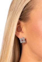 Load image into Gallery viewer, Times Square Scandalous - White Earring
