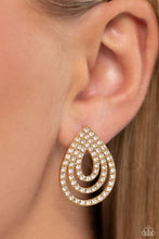 Load image into Gallery viewer, Red Carpet Reverie - Gold Earring
