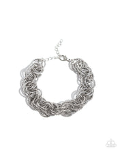 Load image into Gallery viewer, Audible Shimmer - Silver Bracelet
