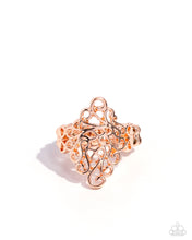 Load image into Gallery viewer, Full-Fledged Filigree - Rose Gold Ring
