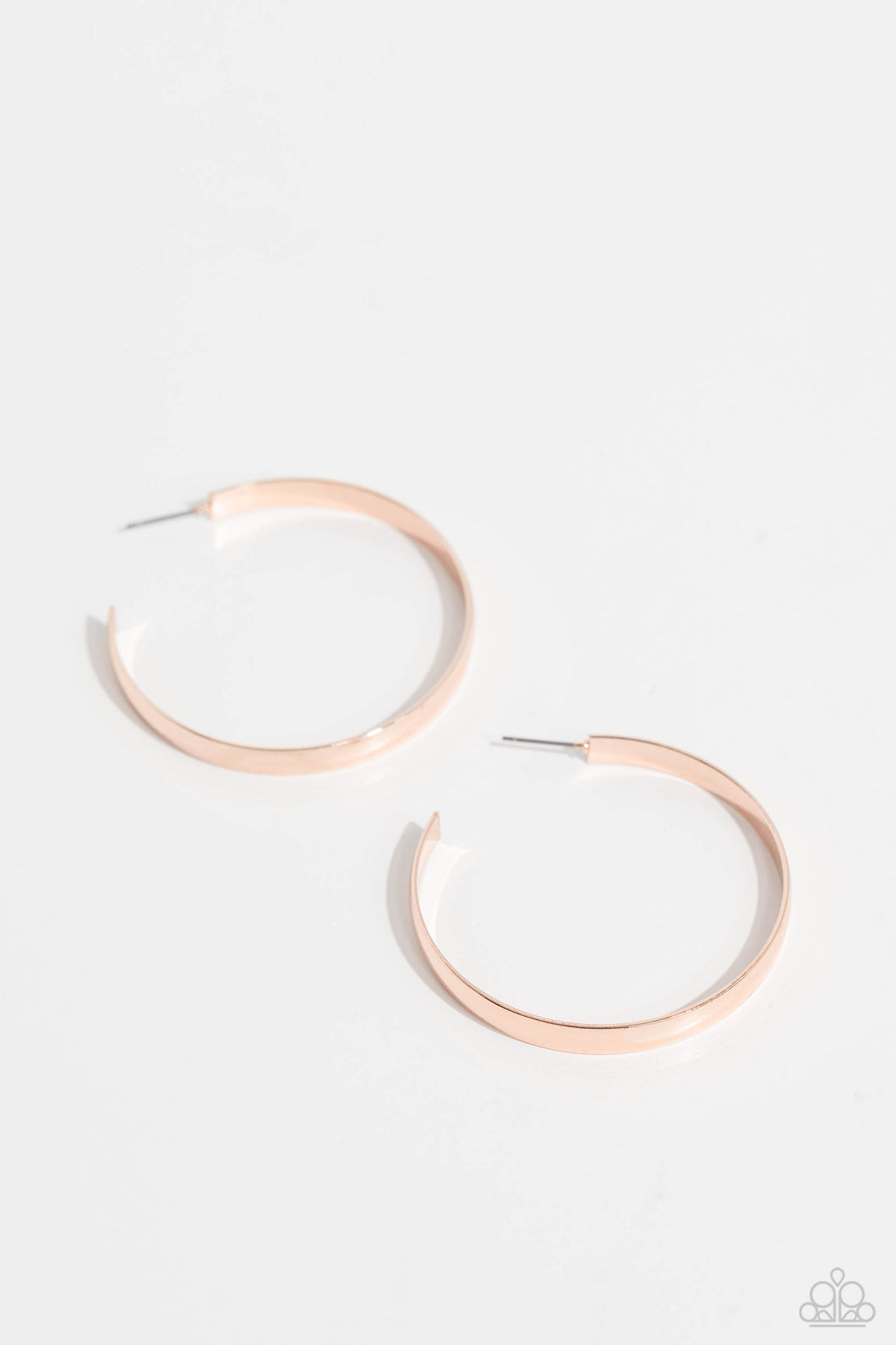 Sleek Symmetry - Rose Gold Earring