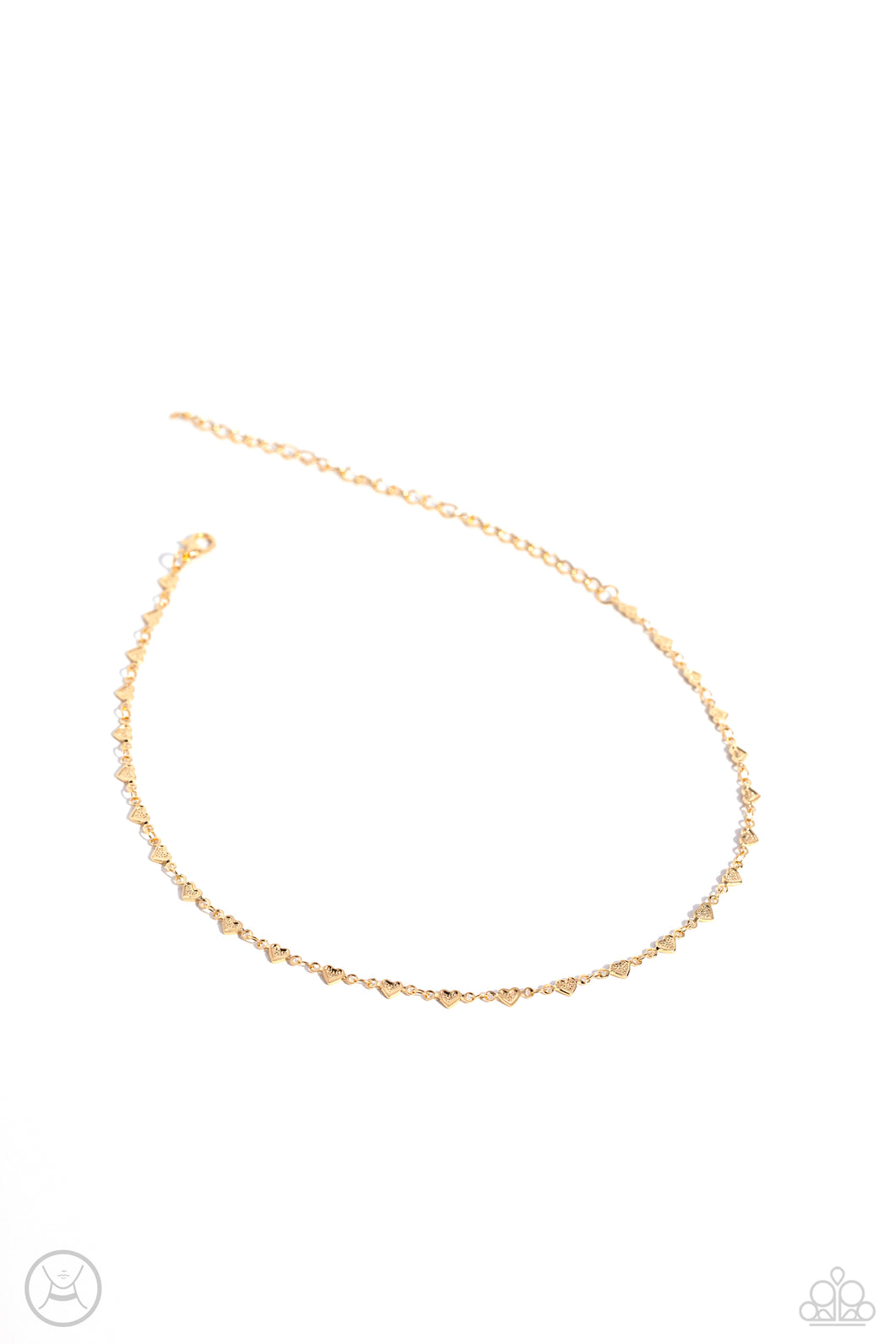 Cupid Catwalk - Gold Necklace