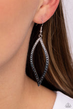 Load image into Gallery viewer, Admirable Asymmetry - Black Earring
