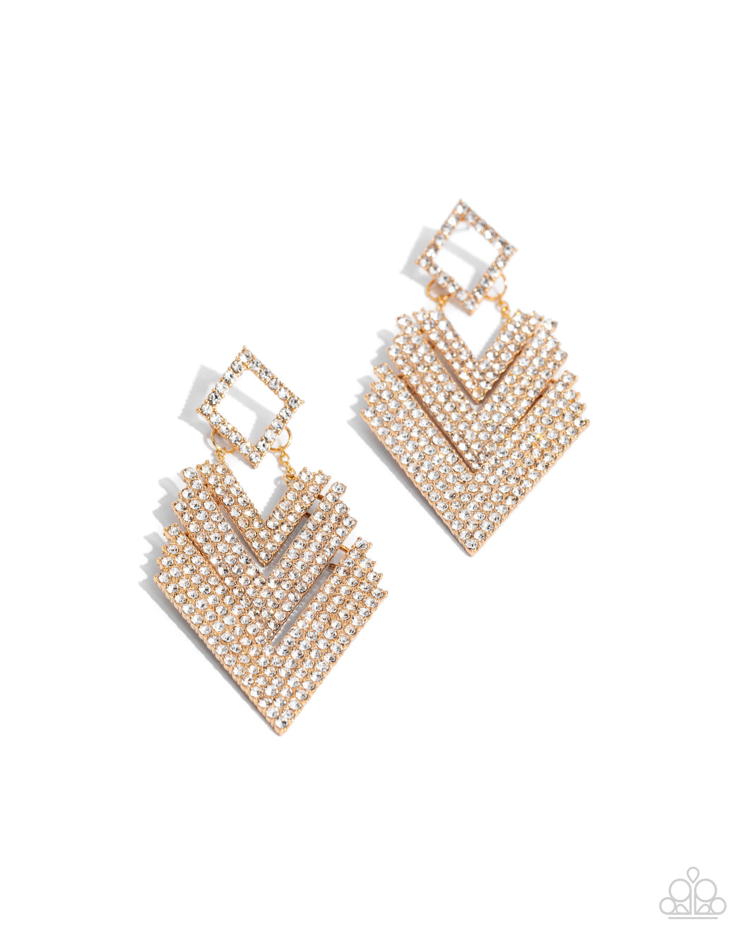 Cautious Caliber - Gold Earring