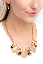 Load image into Gallery viewer, Multicolored Mayhem - Brown Necklace
