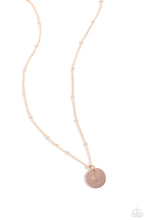 Load image into Gallery viewer, Initial Elegance - Rose Gold - C Necklace
