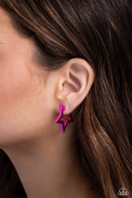 Load image into Gallery viewer, In A Galaxy STAR, STAR Away - Pink Earring
