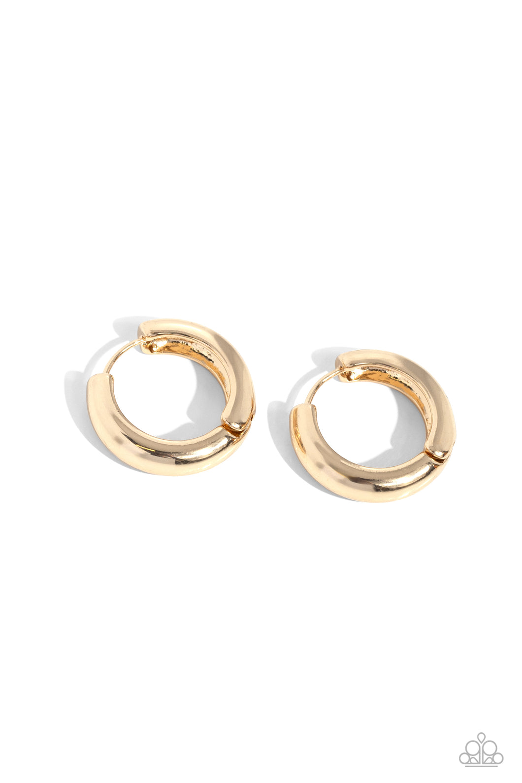 Simply Sinuous - Gold Earring