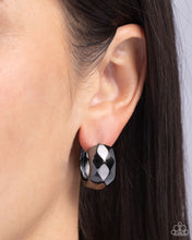 Load image into Gallery viewer, Patterned Past - Black Earring
