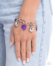 Load image into Gallery viewer, Whole Lotta Love - Purple Bracelet
