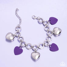 Load image into Gallery viewer, Whole Lotta Love - Purple Bracelet
