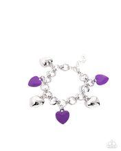 Load image into Gallery viewer, Whole Lotta Love - Purple Bracelet
