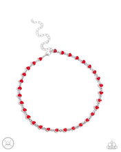 Load image into Gallery viewer, Dancing Dalliance - Red Necklace
