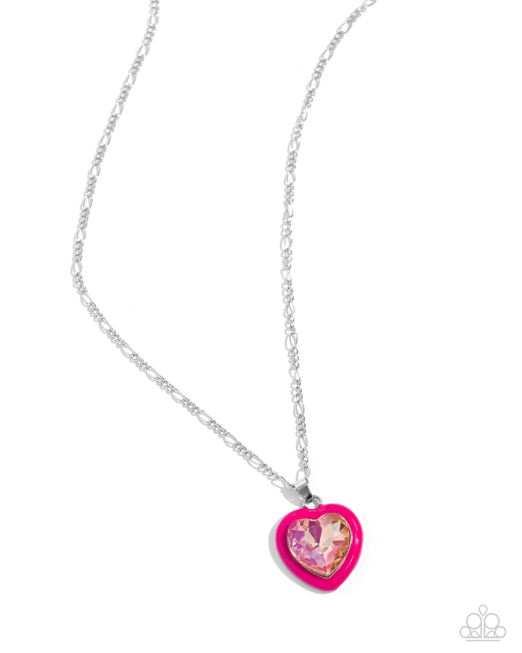 Heartfelt Hope - Pink Necklace