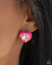 Load image into Gallery viewer, Heartfelt Haute - Pink Earring
