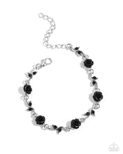 Load image into Gallery viewer, Roses Supposes - Black Bracelet
