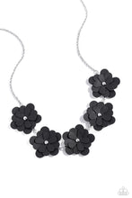 Load image into Gallery viewer, Balance of FLOWER - Black Necklace
