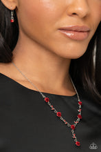 Load image into Gallery viewer, ROSE Without Saying... - Red Necklace
