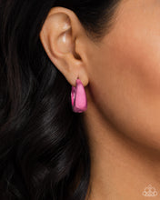 Load image into Gallery viewer, Colorful Curiosity - Pink Earring
