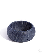 Load image into Gallery viewer, Denim Delight - Blue Bracelet
