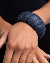 Load image into Gallery viewer, Denim Delight - Blue Bracelet
