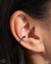 Load image into Gallery viewer, Barbell Beauty - Black Earring
