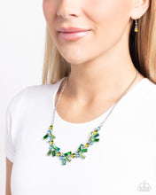 Load image into Gallery viewer, Serene Statement - Green Necklace
