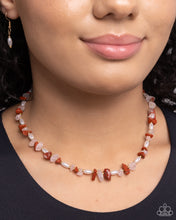 Load image into Gallery viewer, Natural Nuance - Red Necklace
