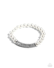 Load image into Gallery viewer, Elegance Embodied - White Bracelet

