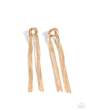 Load image into Gallery viewer, All STRANDS On Deck - Gold Earring
