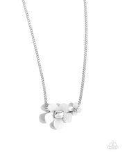 Load image into Gallery viewer, Dainty Deduction - White Necklace
