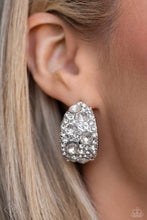 Load image into Gallery viewer, Freethinking Finesse - White Earring
