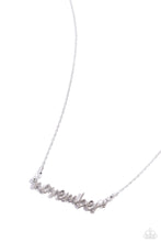 Load image into Gallery viewer, Birth Month Bling - November - Silver Necklace
