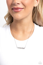 Load image into Gallery viewer, Birth Month Bling - November - Silver Necklace
