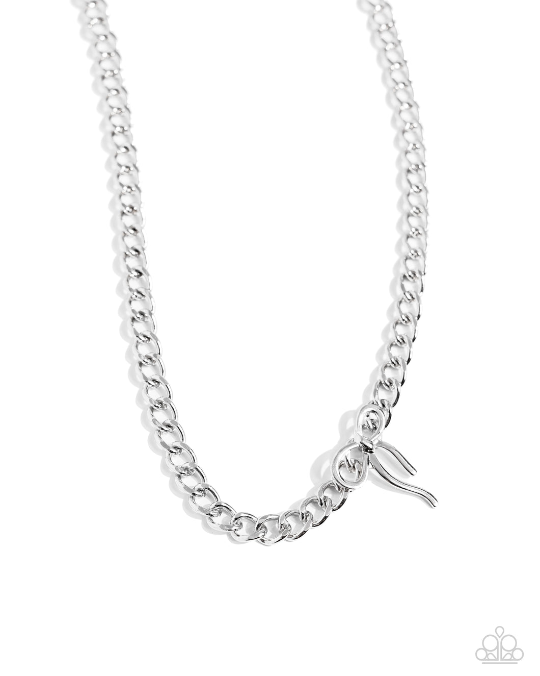 Leading Loops - Silver Necklace