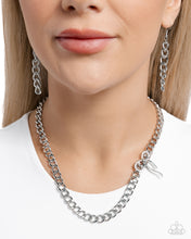 Load image into Gallery viewer, Leading Loops - Silver Necklace
