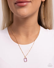 Load image into Gallery viewer, Suave Simplicity - Purple Necklace
