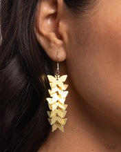 Load image into Gallery viewer, Aerial Ambiance - Yellow Earring
