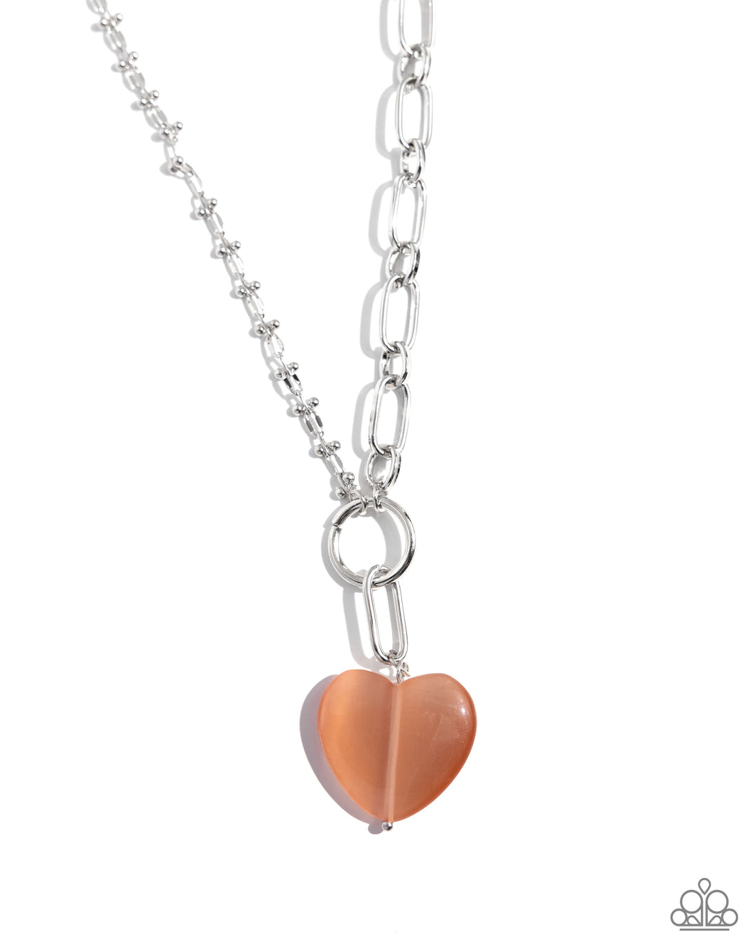 Definition of HEART - Orange Necklace