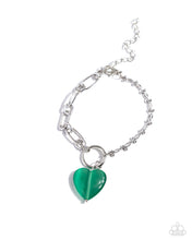 Load image into Gallery viewer, HEART Restoration - Green Bracelet
