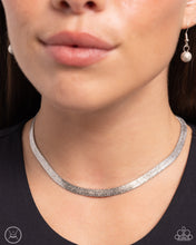 Load image into Gallery viewer, Simply Scintillating - Silver Necklace
