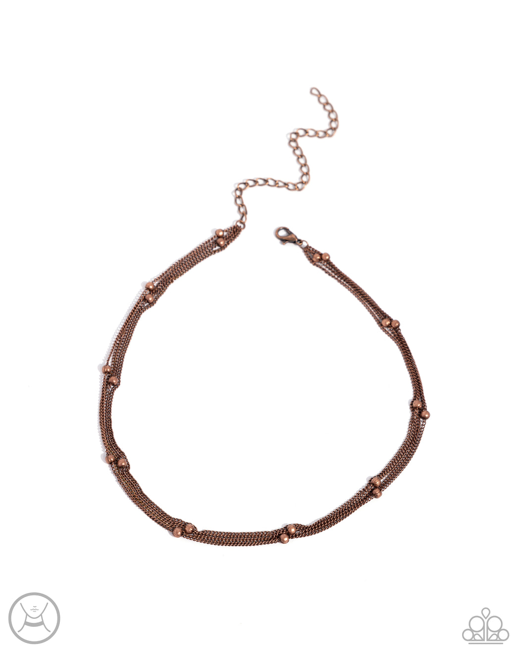 Satellite Strands - Copper Necklace