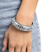 Load image into Gallery viewer, Draped in Decadence - White Bracelet
