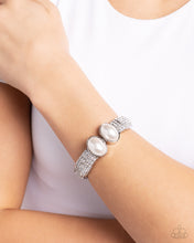 Load image into Gallery viewer, Balanced Brevity - White Bracelet
