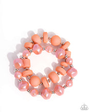 Load image into Gallery viewer, Shape Shifting Season - Orange Bracelet
